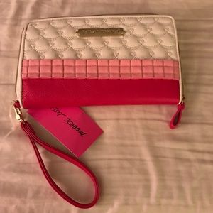 Betsey Johnson wallet wristlet